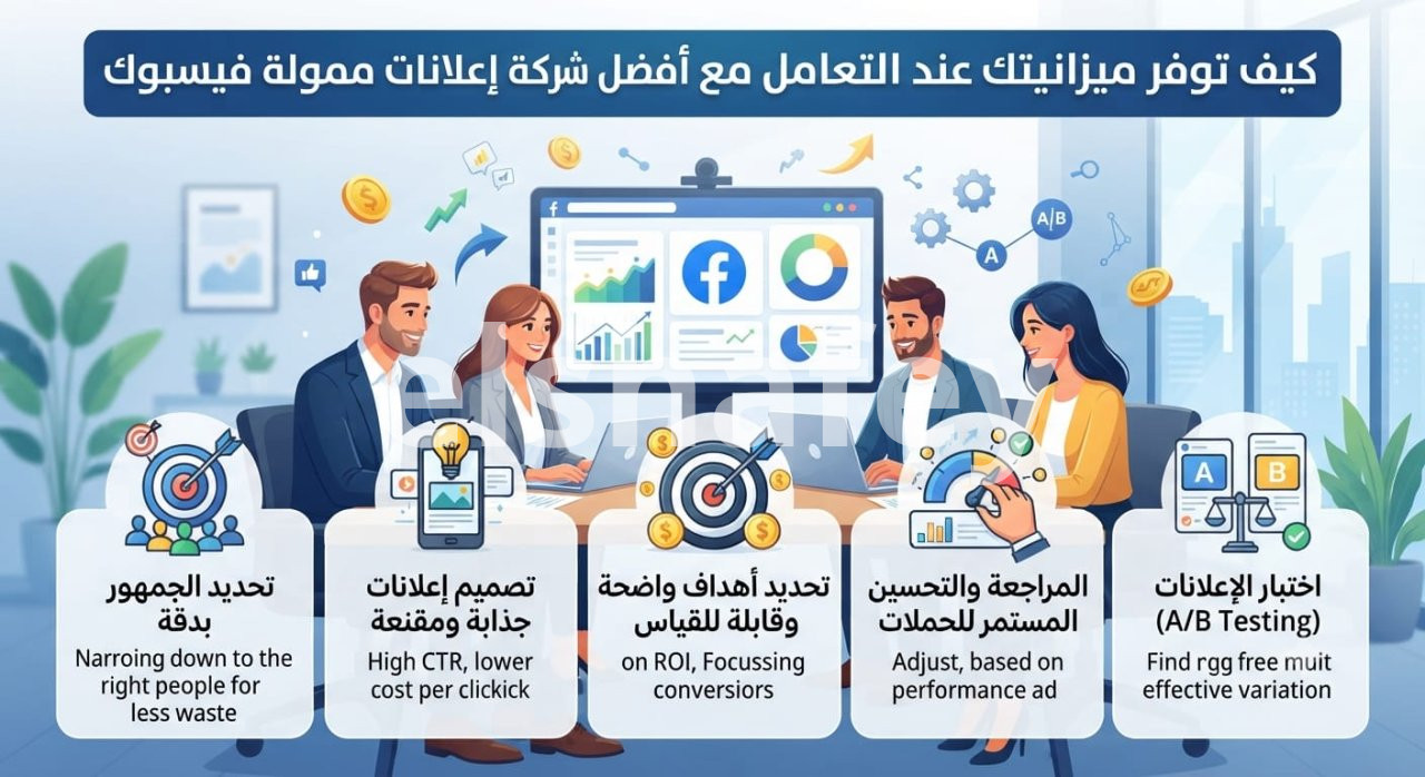 كيف توفر ميزانيتك عند التعامل مع أفضل شركة إعلانات ممولة فيسبوك